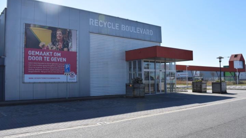 Estafette Recycle Boulevard Leeuwarden